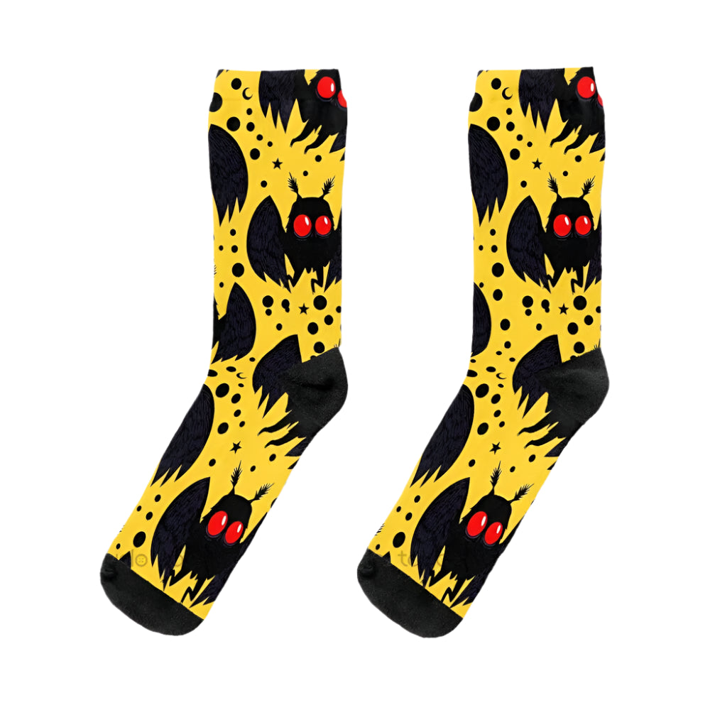 Mothman Crew Socks