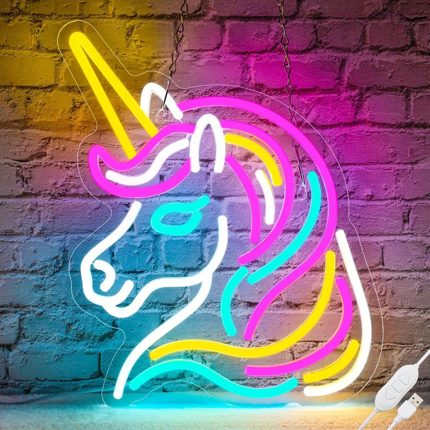 Colorful Unicorn LED Neon Light