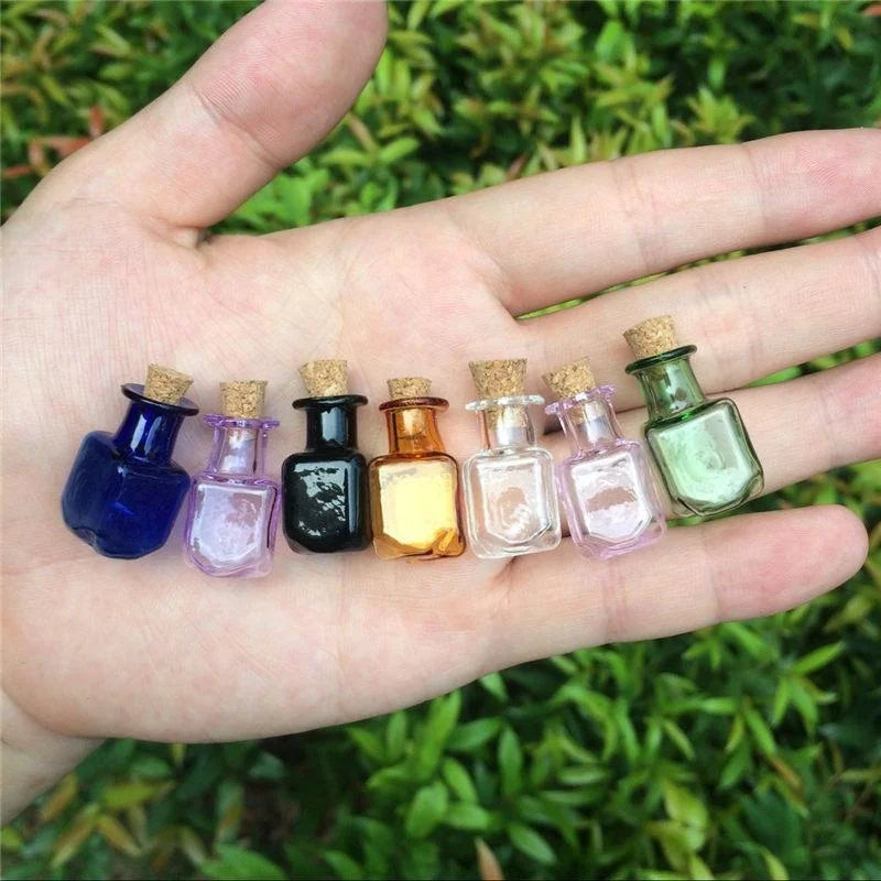 Mini Potion Vials โ Set of 9 Enchanted Bottles