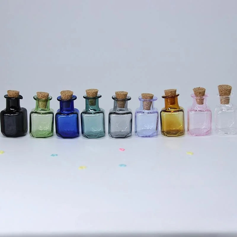 Mini Potion Vials โ Set of 9 Enchanted Bottles
