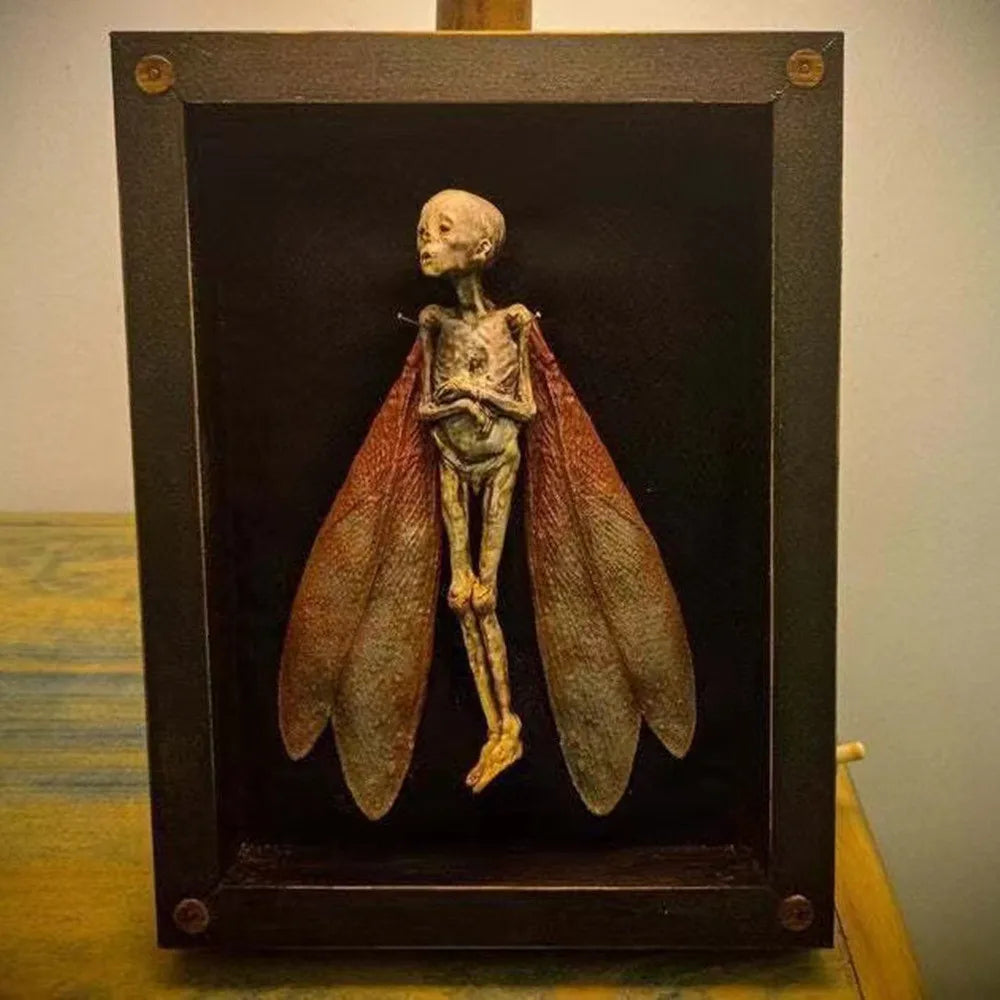 🖤🧚♂️ Cursed Fairy Specimen Shadow Box 🕯️🔮