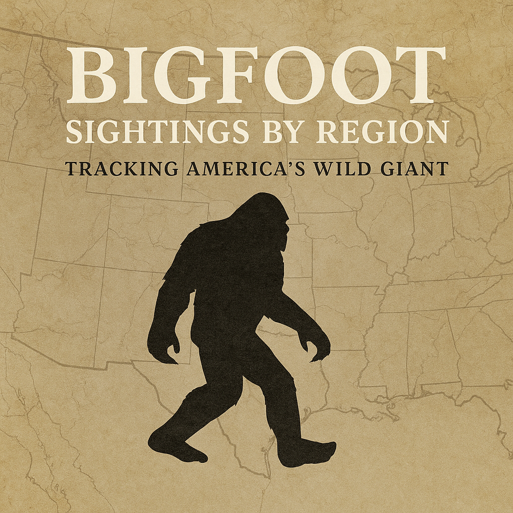 Bigfoot Sightings by Region: Tracking America’s Wild Giant
