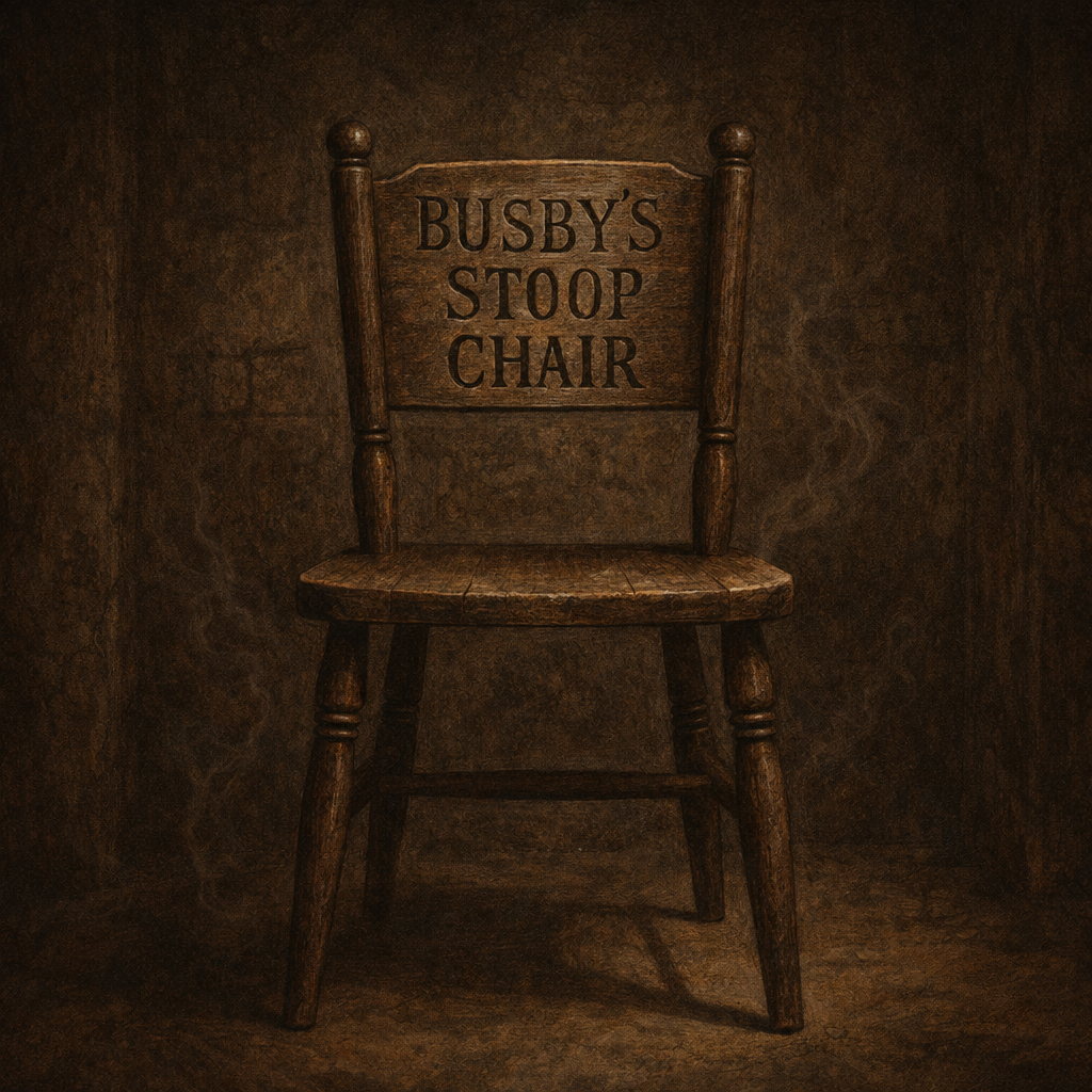 Busby’s Stoop Chair: The Curse That Wouldn’t Sit Quiet