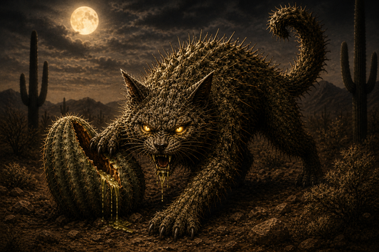 The Cactus Cat: A Desert Creature That Drinks Cactus Sap