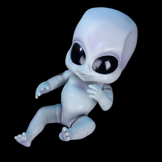 14-Inch Adorable Poseable Baby Alien 