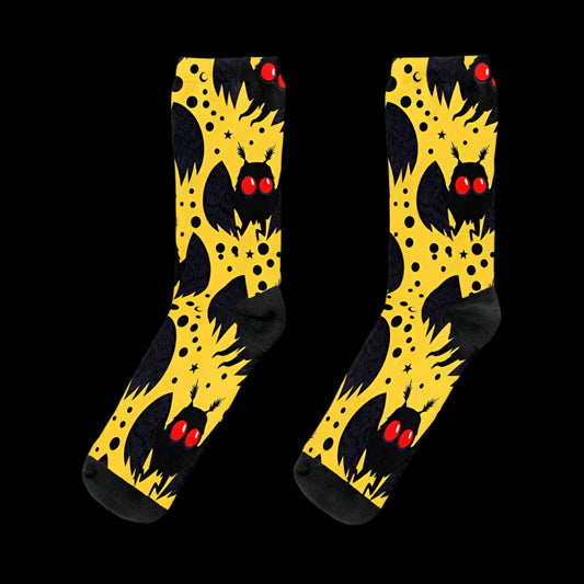 Mothman Crew Socks