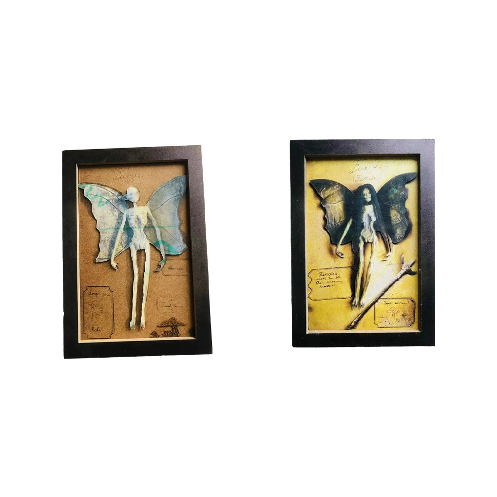 🕸️💀 Mummified Fairy Specimen – Cursed Curio Display 🧚♀️🕯️