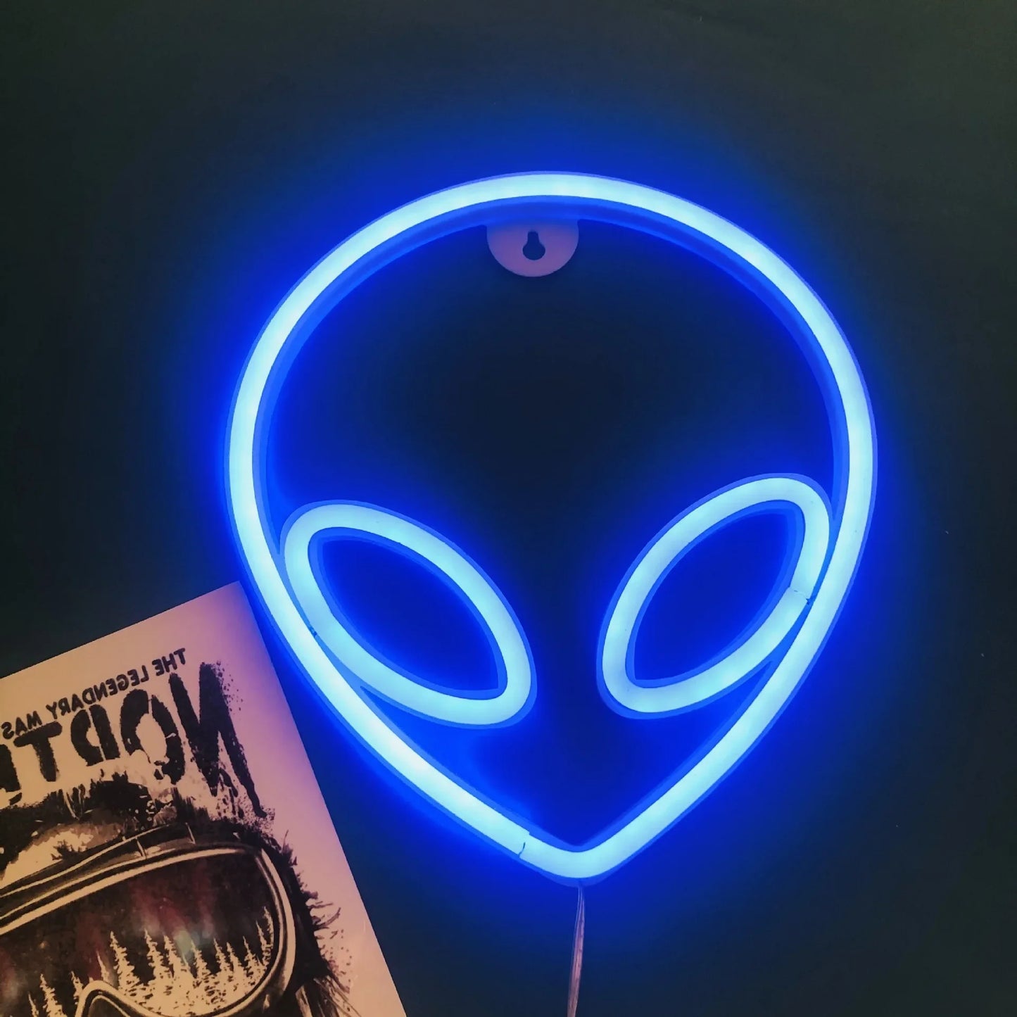 Alien Head Neon Light
