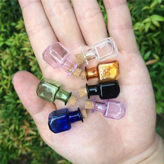 Mini Potion Vials – Set of 9 Enchanted Bottles