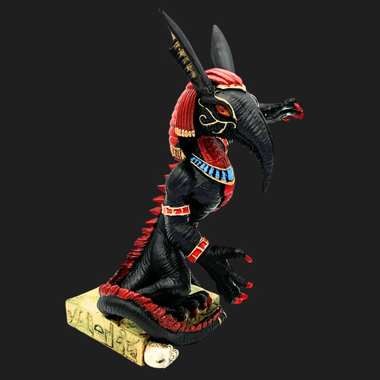 Seth Egyptian god statue – 8 inch mythological figurine of chaos and storms